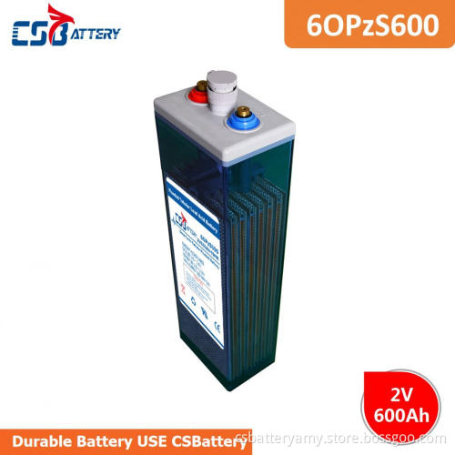 Csbattery 2V600ah SLA Battery for Water-Pump/Pressure-Tanks/Sweeper/Submersible-Motors/Amy